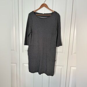 J.Jill Ponte Dress Women’s Medium Petite Long Sleeve